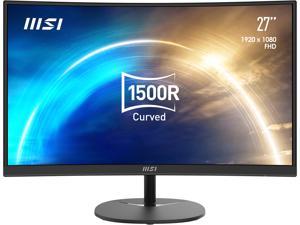 MSI Pro MP271C 27" FHD 1920 x 1080 75 Hz D-Sub, HDMI FreeSync (AMD Adaptive Sync) Built-in Speakers Curved Monitor
