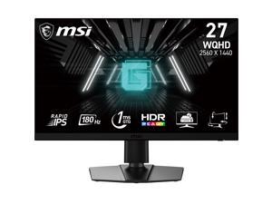 MSI 27" 180 Hz Rapid IPS WQHD Gaming Monitor 2560 x 1440 (2K) G272QPF E2