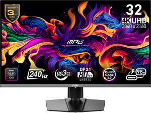 NeweggBusiness - MSI 32 inch UHD 4K 240Hz AMD FreeSync Premium Pro