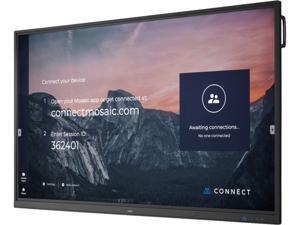 NEC CB751Q 75" Ultra HD Interactive Digital Signage with Integrated 10pt IR Touch and Built in SoC w/ Whiteboarding and Wireless Presenting Software NEC CB751Q 75" Ultra HD Interactive Digital Signage with Integrated 10pt IR Touch and Built in SoC w/ Whiteboarding and Wireless Presenting Software