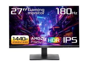 ASRock Phantom Gaming 27" 180 Hz IPS QHD Gaming Monitor FreeSync (AMD Adaptive Sync) 99% sRGB / 90% DCI-P3 PG27QFT1B
