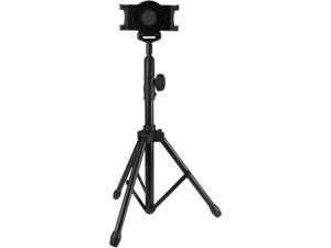 StarTech STNDTBLT1A5T Tripod Floor Stand for Tablets  Universal tablet mount from 7" to 11” (maximum tablet thickness: 11.5 mm)  Collapsible stand 360° head rotation