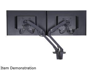 Ergotron 45496224 MXV Desk Dual Monitor Arm Support Screens Sizes up to 24