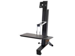 Ergotron 33-342-200 WorkFit-S Single LD Sit-Stand Workstation