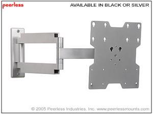 Peerless SA740P Articulating LCD Wall Arm Black Peerless SA740P Articulating LCD Wall Arm Black