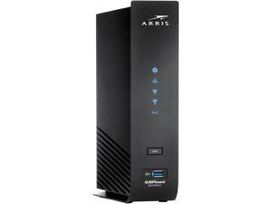 ARRIS SURFboard SBG7600AC2 2-in-1 Cable Modem & AC2350 Dual-Band Wi-Fi Router, DOCSIS 3.0, Max 1.2 Gbps Speeds, Gigabit Ethernet, Black