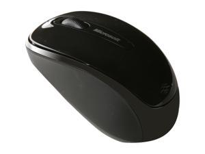 Microsoft Wireless Mobile Mouse 3500 - Black. Comfortable design, Right/Left Hand Use, Wireless, USB 2.0 with Nano transceiver for PC/Laptop/Desktop, works with for Mac/Windows Computers