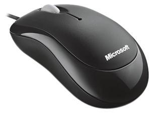 Microsoft Basic Optical Mouse P58-00063 Black 3 Buttons 1 x Wheel USB Wired Optical Mouse