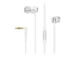 Sennheiser CX 300S In-Ear Headphone with One-Button Smart Remote (White)