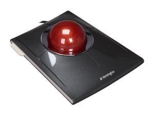 NeweggBusiness - Kensington SlimBlade K72327US Red Scroll Ball USB