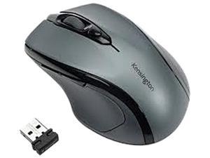 Kensington Pro Fit Mid-Size Mouse K72423WW Graphite Gray 1 x Wheel USB RF Wireless Optical Mouse