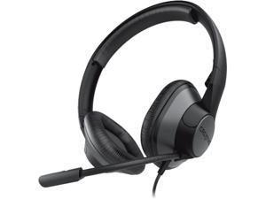 Creative HS-720 V2 USB Headset with Noise-cancelling Condenser Mic and Inline Remote with Mic Mute Button for Video Calls