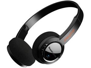 Sound Blaster JAM V2 On-Ear Lightweight Bluetooth 5.0 Wireless Headphones with USB-C, aptX Low Latency, aptX HD, Multipoint Connectivity, Voice Detection and Noise Reduction, 22 Hours Battery Life