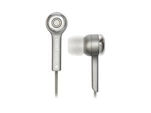 COBY CV-E52 3.5mm Connector Canal Isolation Stereo Earphone, Silver COBY CV-E52 3.5mm Connector Canal Isolation Stereo Earphone, Silver