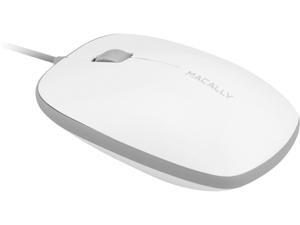 macally BUMPER MOUSE White 3 Buttons 1 x Wheel USB Wired Optical Mouse macally BUMPER MOUSE White 3 Buttons 1 x Wheel USB Wired Optical Mouse