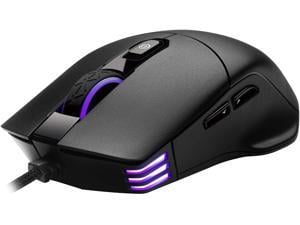 EVGA X12 Gaming Mouse, 8k, Wired, Black, Customizable, Dual Sensor, 16,000 DPI, 5 Profiles, 8 Buttons, Ambidextrous Light Weight, RGB, 905-W1-12BK-KR