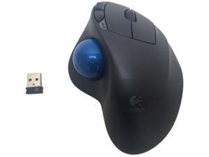 Logitech M570 910-001799 Trackball Black RF Wireless Laser Mouse Logitech M570 910-001799 Trackball Black RF Wireless Laser Mouse