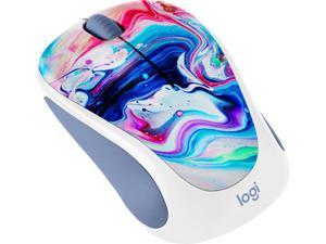 Logitech Design Collection 910-005841 3 Buttons 1 x Wheel USB RF Wireless Optical Mouse, Cosmic Play
