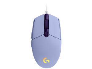 Logitech G203 LIGHTSYNC 910-005851 Lilac 6 Buttons 1 x Wheel USB Wired Gaming Mouse