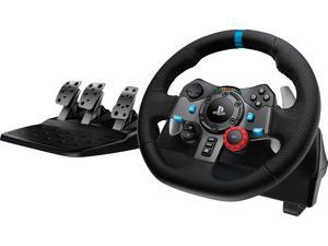 Logitech G DualMotor Feedback Driving Force G29 Gaming Racing Wheel with Responsive Pedals for PlayStation 5 PlayStation 4 and PlayStation 3  Black