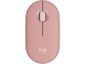 Logitech Pebble 2 M350s Mouse Slim compact Bluetooth Wireless customizable button Multidevice pairing Tonal Rose