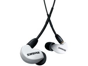 SHURE AONIC 215 Sound Isolating Earphones with UNI Communication Cable (White) SHURE AONIC 215 Sound Isolating Earphones with UNI Communication Cable (White)