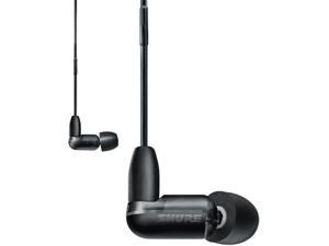 SHURE AONIC 3 Sound Isolating Earphones with UNI Communication Cable (Black)