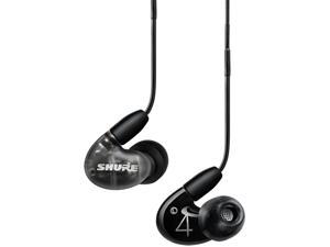 SHURE AONIC 4 Sound Isolating Earphones with UNI Communication Cable (Black)