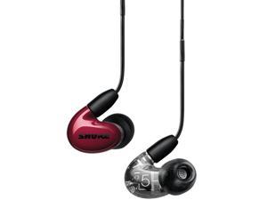SHURE AONIC 5 Sound Isolating Earphones with UNI Communication Cable (Red)