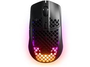 SteelSeries Aerox 3 Wireless 2022 Edition 62612 Onyx Black 6 Buttons 2.4GHz / Bluetooth 5.0 Optical Gaming Mouse
