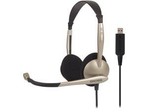KOSS CS100 USB USB plug Connector Supra-aural Communication Headsets KOSS CS100 USB USB plug Connector Supra-aural Communication Headsets