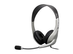 Cyber Acoustics AC851B USB Connector Circumaural Stereo Headset & Boom Mic Cyber Acoustics AC851B USB Connector Circumaural Stereo Headset & Boom Mic
