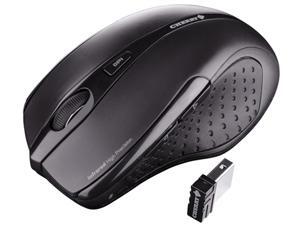 Cherry JW-T0100 Black 5 Buttons 1 x Wheel USB RF Wireless Ergonomic Mouse Cherry JW-T0100 Black 5 Buttons 1 x Wheel USB RF Wireless Ergonomic Mouse