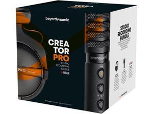 CREATOR PRO Bundle beyerdynamic 733407 Circumaural DT 770 PRO Headphones and FOX Professional USB Studio Microphone CREATOR PRO Bundle beyerdynamic 733407 Circumaural DT 770 PRO Headphones and FOX Professional USB Studio Microphone