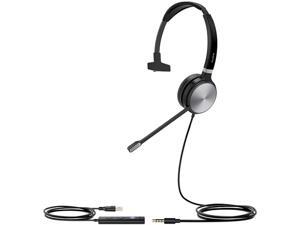 Yealink UH36 MONO UC 3.5mm/ USB Connector Single Ear USB Wired Headset Yealink UH36 MONO UC 3.5mm/ USB Connector Single Ear USB Wired Headset