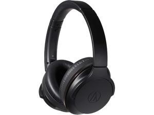 Audio-Technica ATH-ANC900BT 3.5 mm (1/8") stereo mini-plug, L-shaped Connector QuietPoint Wireless Active Noise-Cancelling Headphones