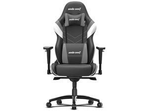 Anda Seat Assassin King Series High Back Ergonomic Gaming Chair - Black / White / Grey (AD4XL-03-BWG-PV-W02)