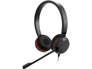 Jabra Evolve 20SE MS Stereo Noise Canceling Headset, Over-the-Head, Black (4999-823-389)