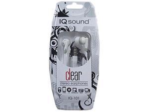 SuperSonic White IQ-101WHITE Earbud Digital Stereo Earphone SuperSonic White IQ-101WHITE Earbud Digital Stereo Earphone