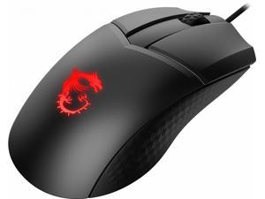 MSI Clutch GM41 Clutch GM41 Black 6 Buttons USB 2.0 Wired Optical Gaming Mouse