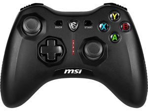MSI Force GC30V2 Wireless Gaming Controller, Dual Vibration Motors, Dual Connection Modes, Interchangable D-Pads, Compatible with PC & Android
