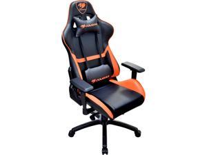 Cougar Armor (Orange) Gaming Chair with Breathable Premium PVC Leather and Body-embracing High Back Design Cougar Armor (Orange) Gaming Chair with Breathable Premium PVC Leather and Body-embracing High Back Design