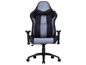 Cooler Master Caliber R3 Gaming Chair Black Ergonomic 360 Swivel 180 Reclining Ergonomic Lumbar Support High Density Foam Cushions PU Leather For for PC Game Office CMIGCR3BK