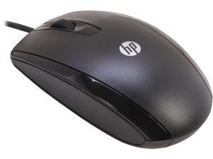 HP KY619AA#ABA Black 3 Buttons 1 x Wheel USB Wired Optical Mouse