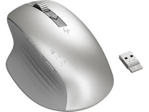 HP 930 Creator Wireless Mouse - Bluetooth or Wired Compatible with USB-A Dongle - 7 Programmable Buttons - Ergonomic Grip - Silent Click & Scroll - Up to 12 Week Battery Life - Track-on-Glass Sensor
