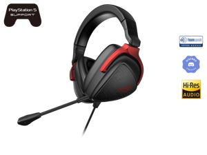 ASUS ROG Delta S Core Wired Gaming Headset (Lightweight 270g, 7.1 Surround Sound, 50mm Drivers, Discord Certified Mic, 3.5mm,For PC, Switch, PS4, PS5, XBOX, and Mobile Devices)- Black