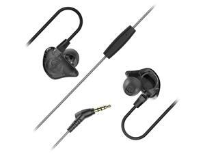 iDeaUSA Black S410 3.5mm Connector Earbud Dual Dynamic Driver In-Ear Earphones, Stereo Noise Isolating Earbuds with Mic and In-Line Control iDeaUSA Black S410 3.5mm Connector Earbud Dual Dynamic Driver In-Ear Earphones, Stereo Noise Isolating Earbuds with Mic and In-Line Control