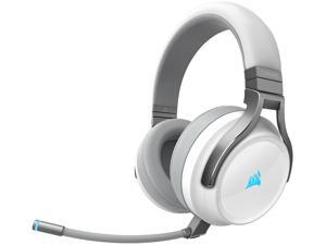CORSAIR VIRTUOSO RGB WIRELESS High-Fidelity Gaming Headset, White CORSAIR VIRTUOSO RGB WIRELESS High-Fidelity Gaming Headset, White
