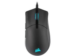 Corsair SABRE RGB PRO CHAMPION SERIES CH-9303111-NA Black 6 Buttons 1 x Wheel USB 2.0 Type-A Wired PixArt PMW3392 FPS/MOBA Gaming Mouse