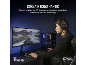 CORSAIR HS60 HAPTIC Stereo Gaming Headset with Haptic Bass